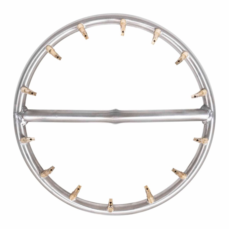 The Outdoor Plus Round Stainless Bullet Burner