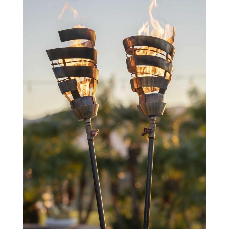 The Outdoor Plus Spiral Fire Torch