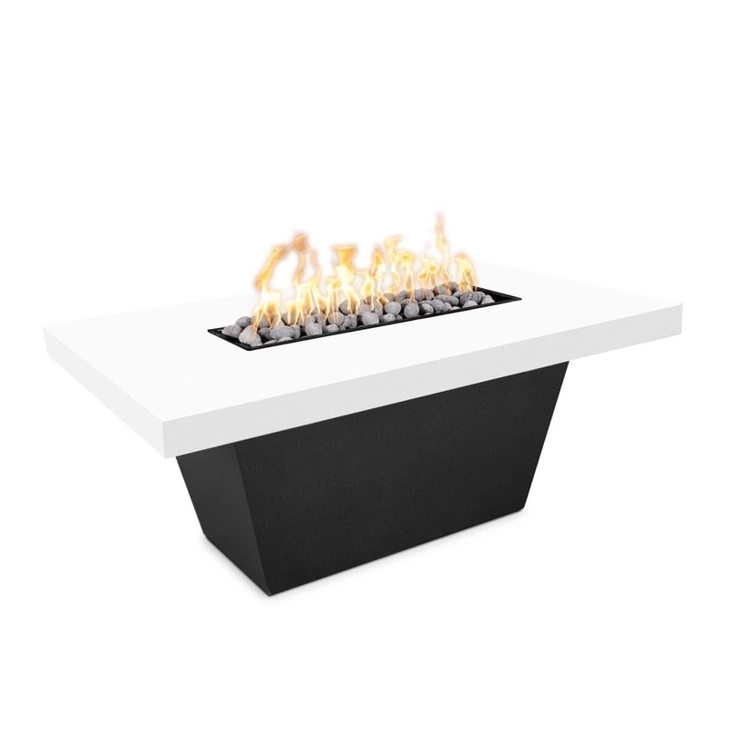 The Outdoor Plus Tacoma Fire Table Black & White Collection