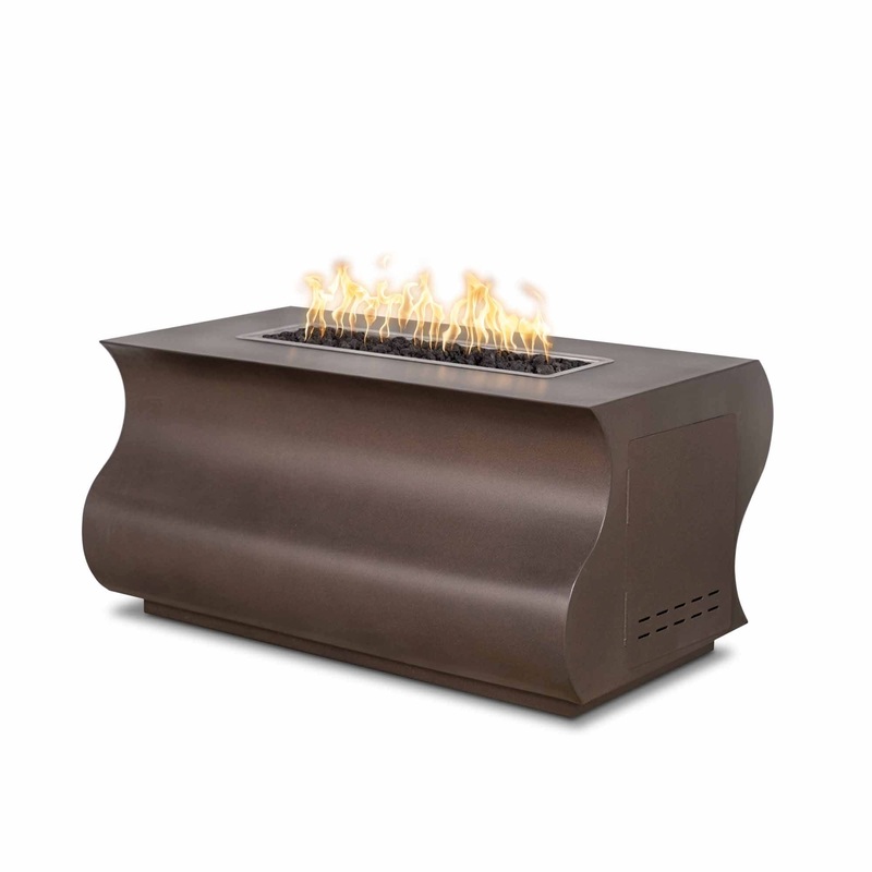 The Outdoor Plus Tidal Metal Fire Pit Black (-BLK)