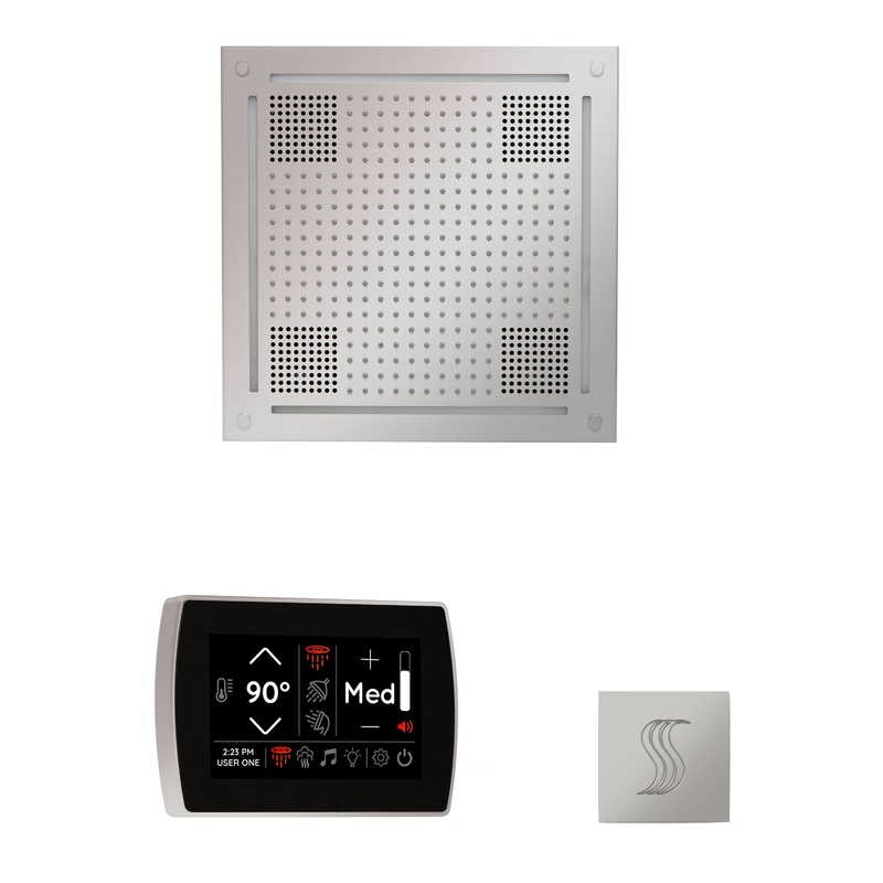ThermaSol WHSTPSR - SignaTouch 5", HydroVive 18, SteamVection, Steam Control Pkg, Flushmount
