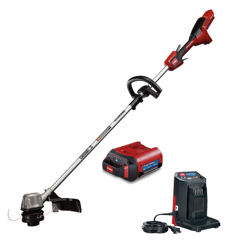 Toro 60V MAX* 14 in. (35.5 cm) / 16 in. (40.6 cm) Brushless String Trimmer with 2.5Ah Battery