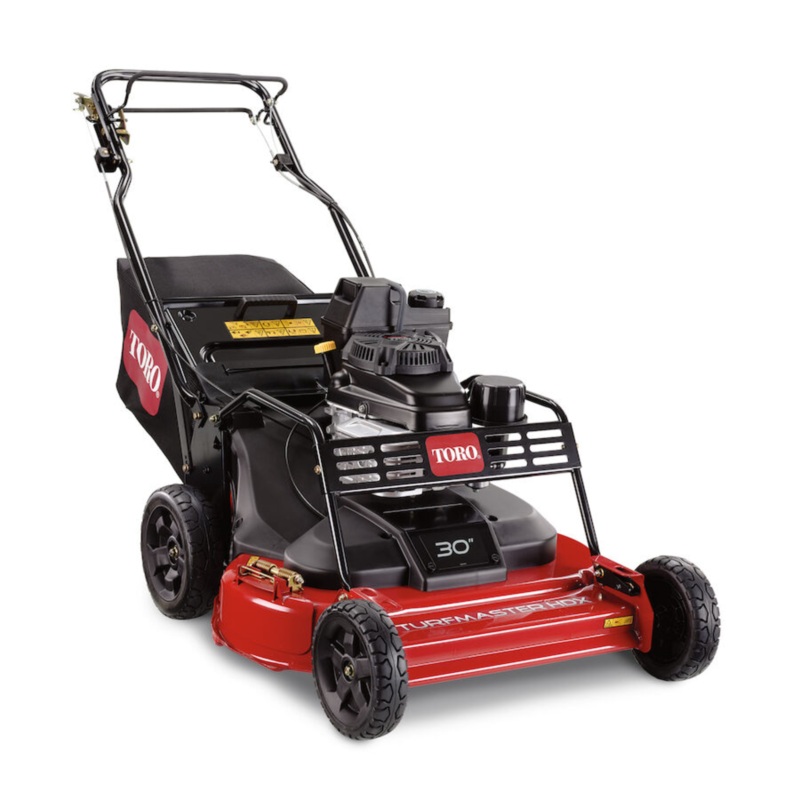 Toro TurfMaster HDX 30in SelfPropelled Commercial Lawn Mower | Kawasaki Gas Engine