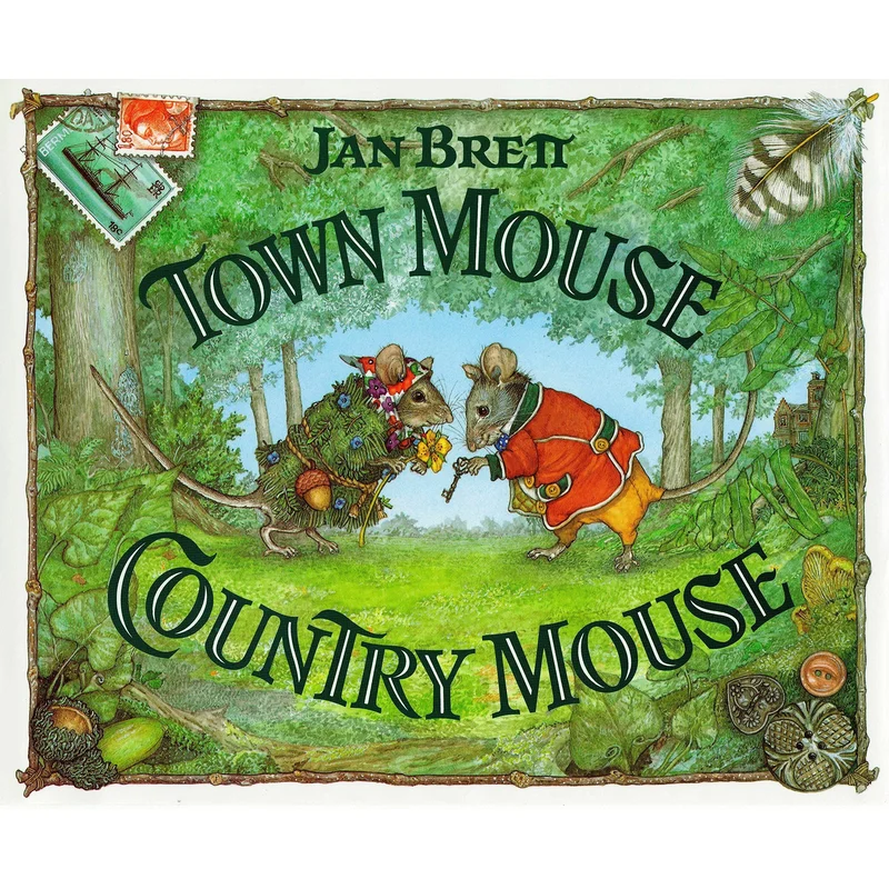Town Mouse Country Mouse by Jan Brett