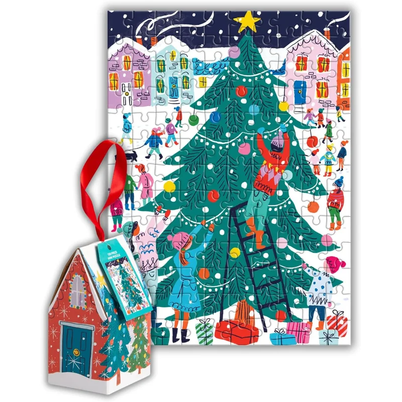 Tree Decorating 130pc Puzzle Ornament