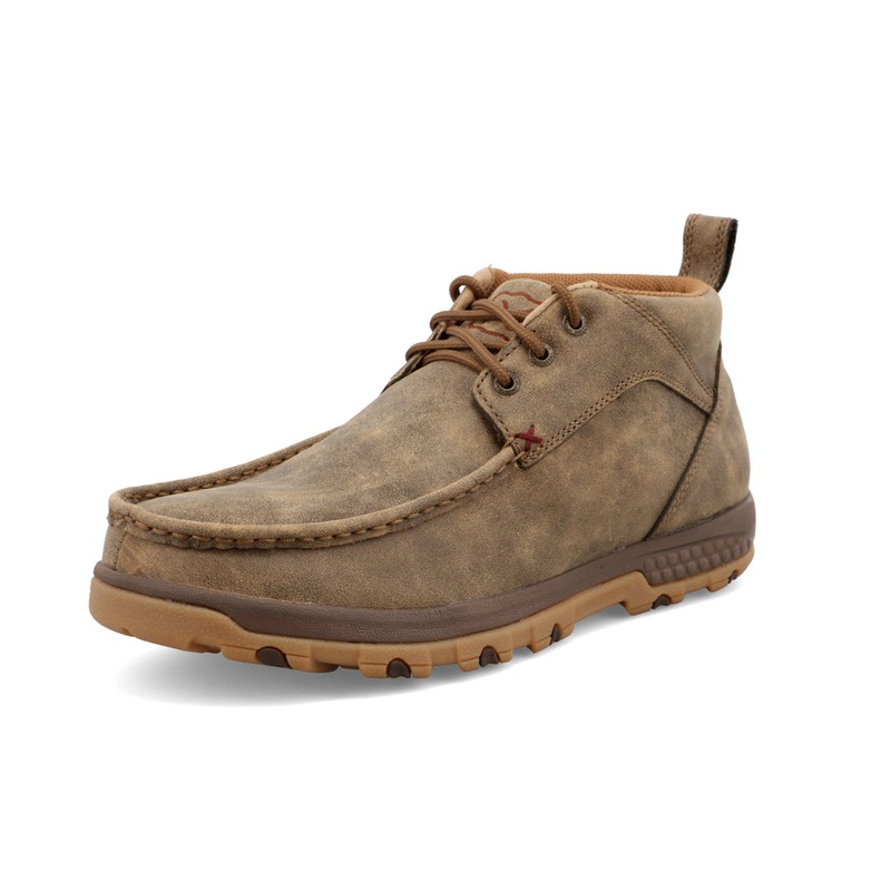 Twisted X Boots Men’s Casual Chukka Driving Moc Bomber