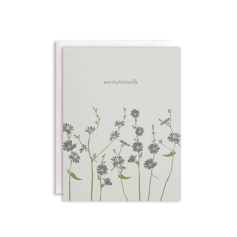 Unconditionally Chicory Card