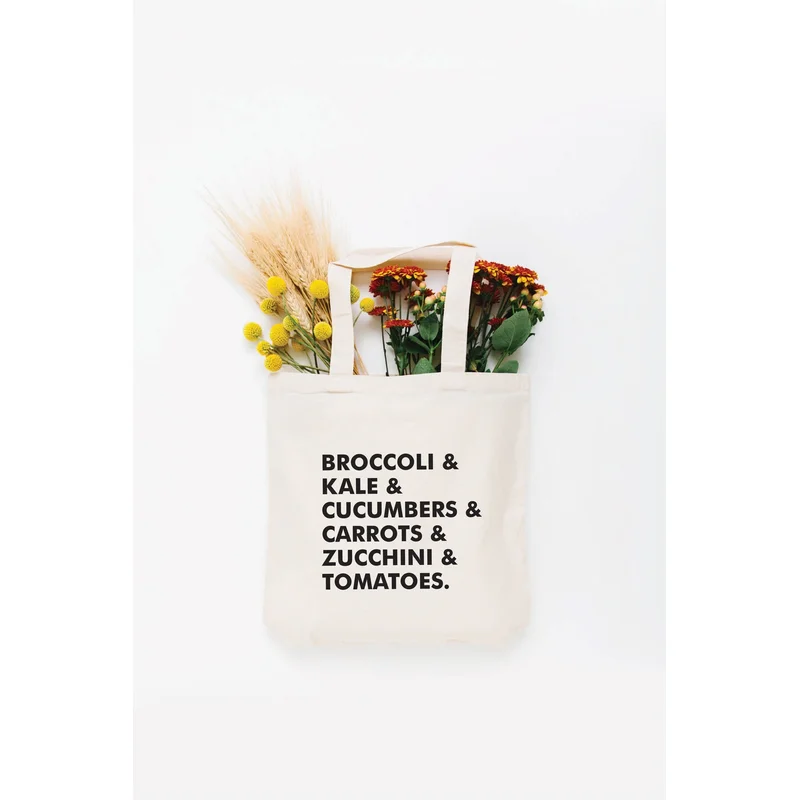 Veggie List Tote Bag