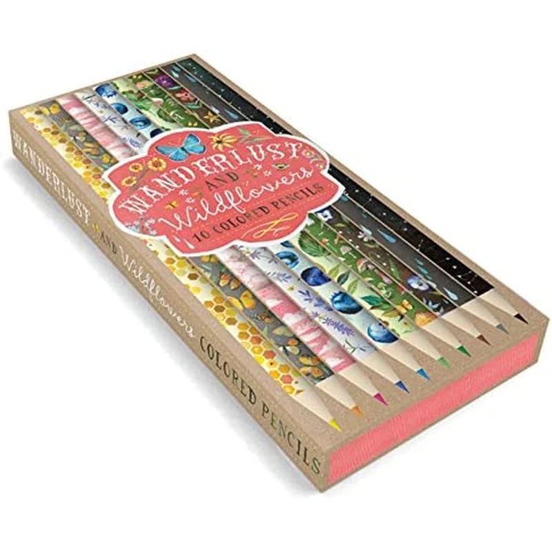 Wanderlust and Wildflowers: 10 Colored Pencils