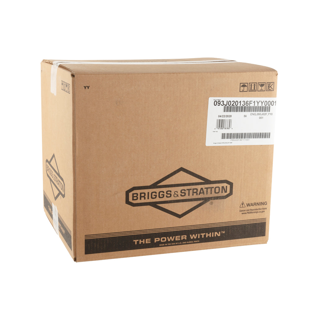 Briggs & Stratton - 93J02-0136-F1 - Ex Series, Single Cylinder, Air Cooled, 4-Cycle Gas Engine, 7/8" x 3-5/32" Crankshaft