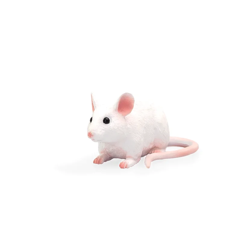 White Mouse Figurine