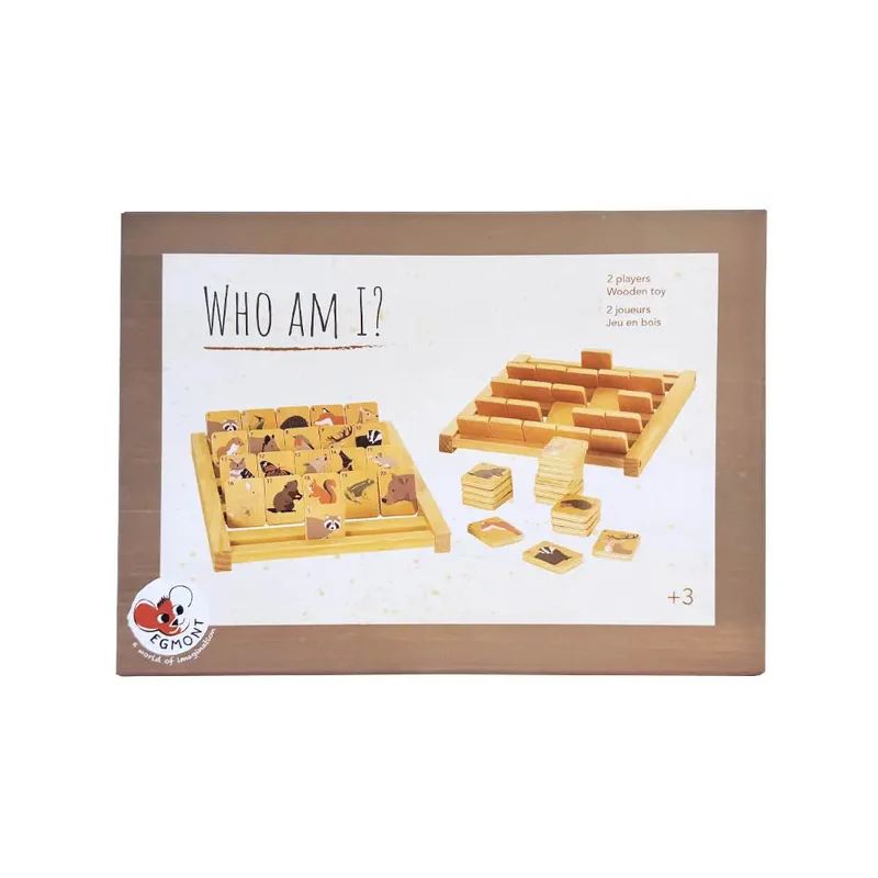 Who Am I? Wooden Toy