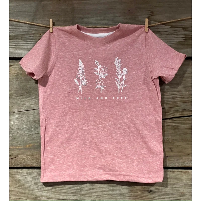 Wild and Free Kids Tee