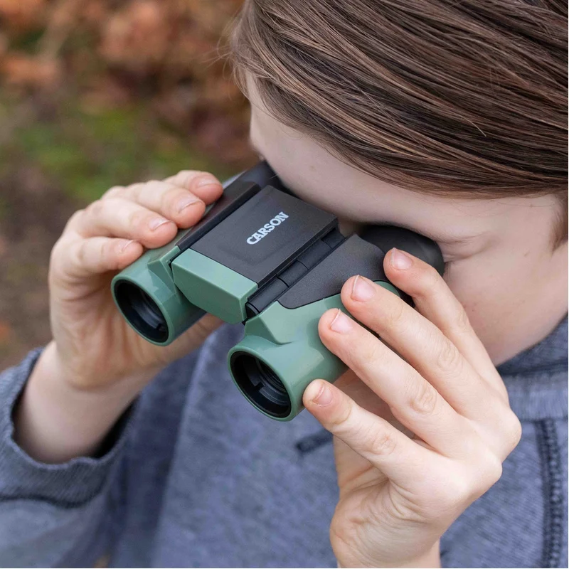 Wildcat 7x18mm Focus Free Binoculars For Kids, Great Optics