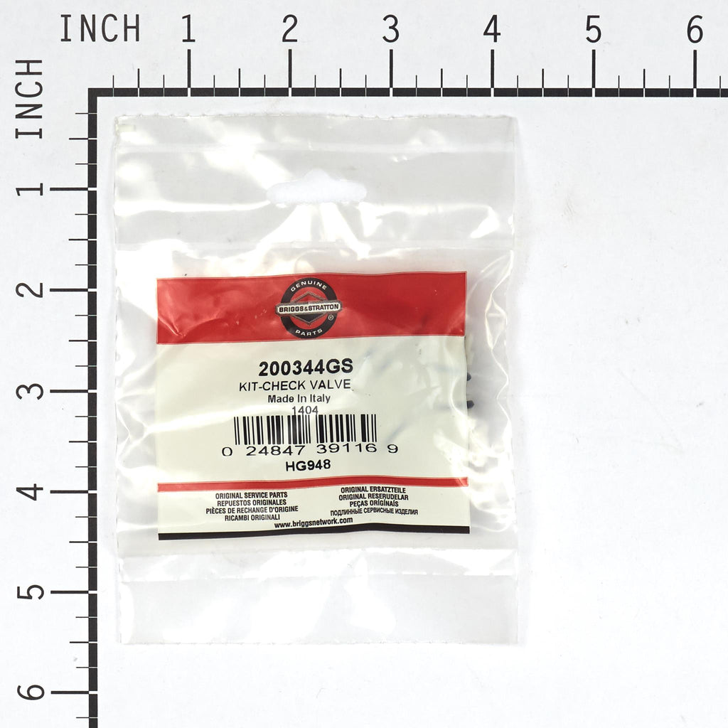 Briggs & Stratton - 200344GS - KIT-CHECK VALVE