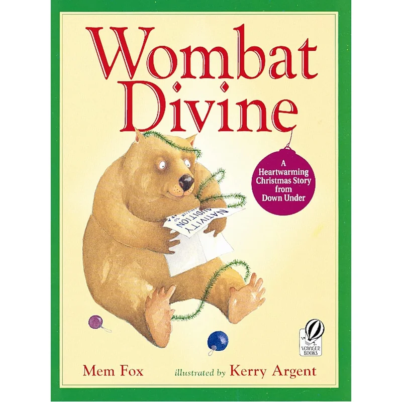 Wombat Divine: A Christmas Holiday Book for Kids by Mem Fox