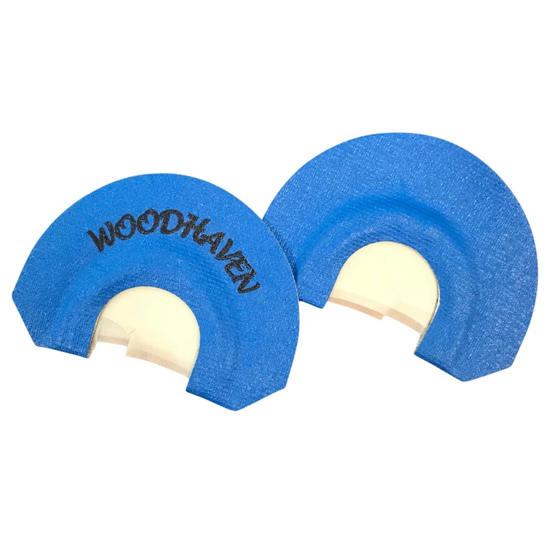 WOODHAVEN CUSTOM CALLS WH079 Blue Cutter Three Reed Turkey Yelps