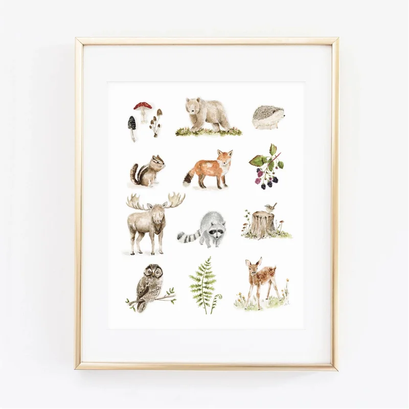 Woodland Art Print