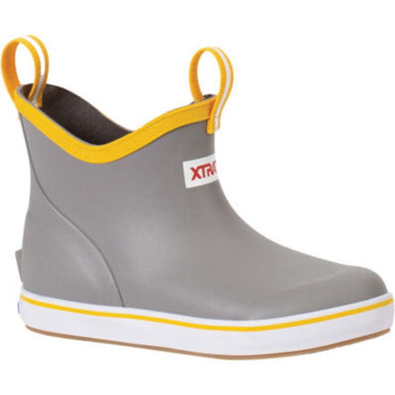XtraTuf Kids’ Ankle Deck Boot Grey