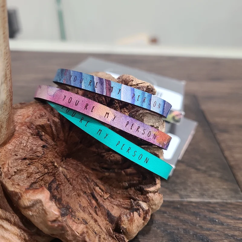 You’re My Person – Leather Bracelet