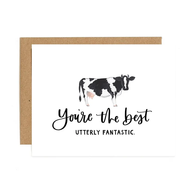 “You’re The Best” Utterly Fantastic Greeting Card